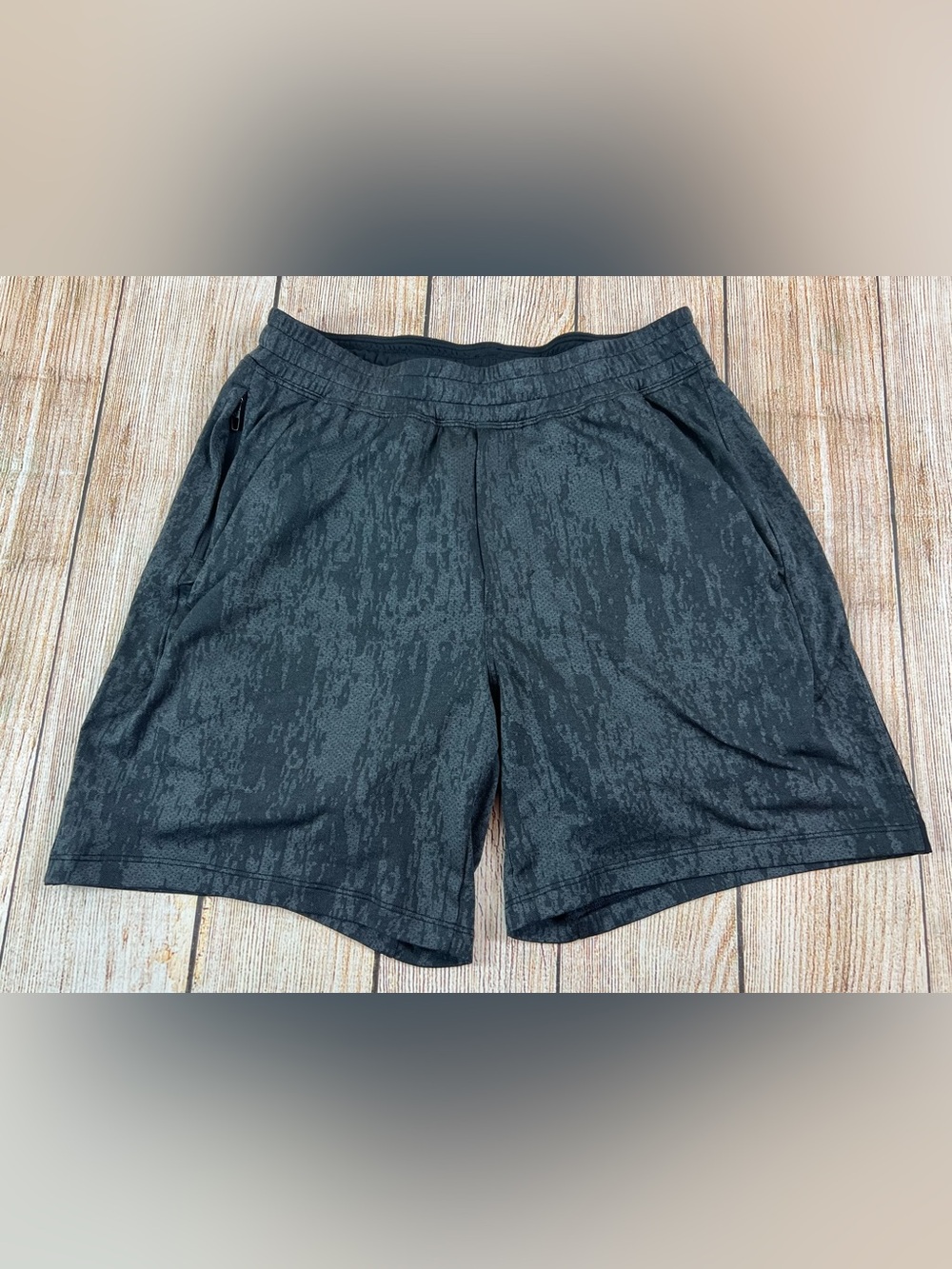 Mens Lululemon Pace Breaker Lined Black Shorts 7” Inseam Size Small